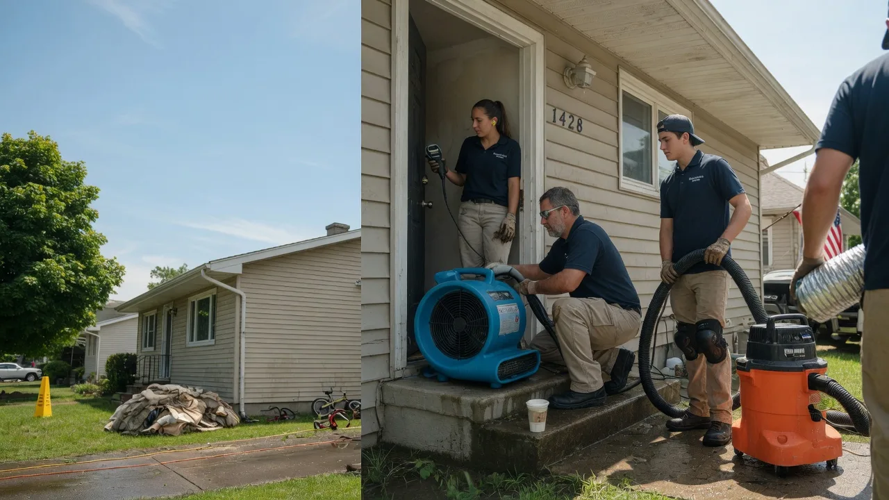 Water Damage Restoration in Freeman Spur, IL near me